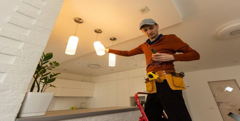 Outdoor & garden lighting installation